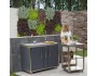 Metal Outdoor kitchen MO 120 A fridge induction hob