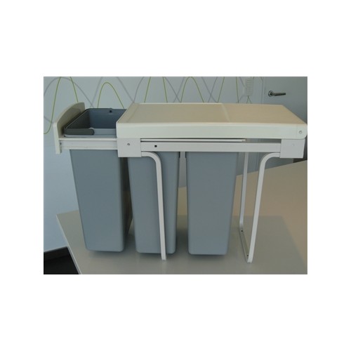 Eurodomo by Franke COLLECT103E 3 x 10 Liter afvalsysteem