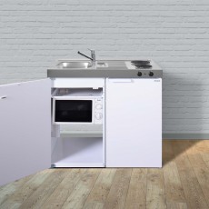 Minikeuken KITCHENLINE MKM 100 koelkast magnetron kookplaat