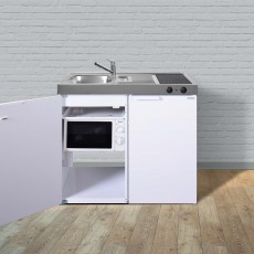 Minikeuken KITCHENLINE MKM 100 koelkast kookplaat magnetron