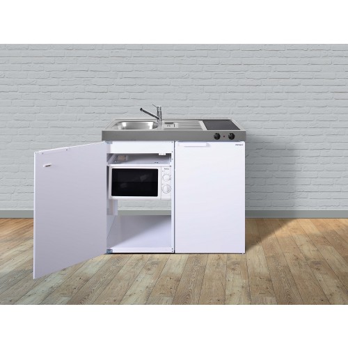 Minikeuken KITCHENLINE MKM 100 koelkast kookplaat magnetron