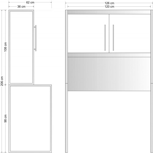 STUDIO LINE SD 120 KIT voor minikeukens 120 cm