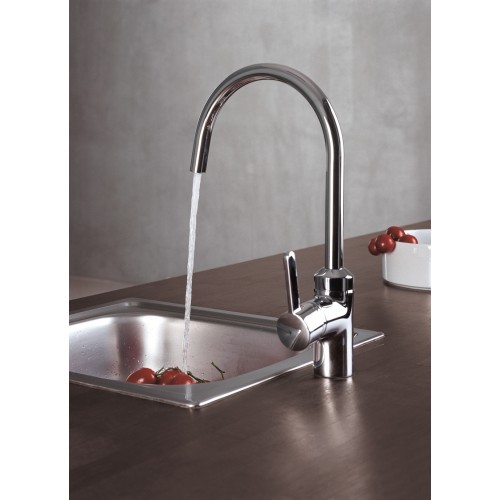 Kludi BINGO STAR chrome hoge druk kraan 360 ° draaibaar