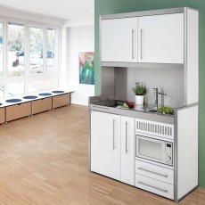 Project kitchen STUDIOLINE 120 cm microwave + fridge