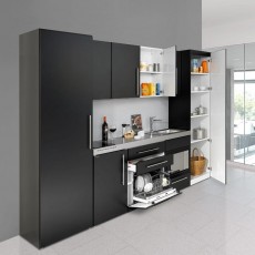 Project minikitchen BONN 300 cm with 4 electrical devices
