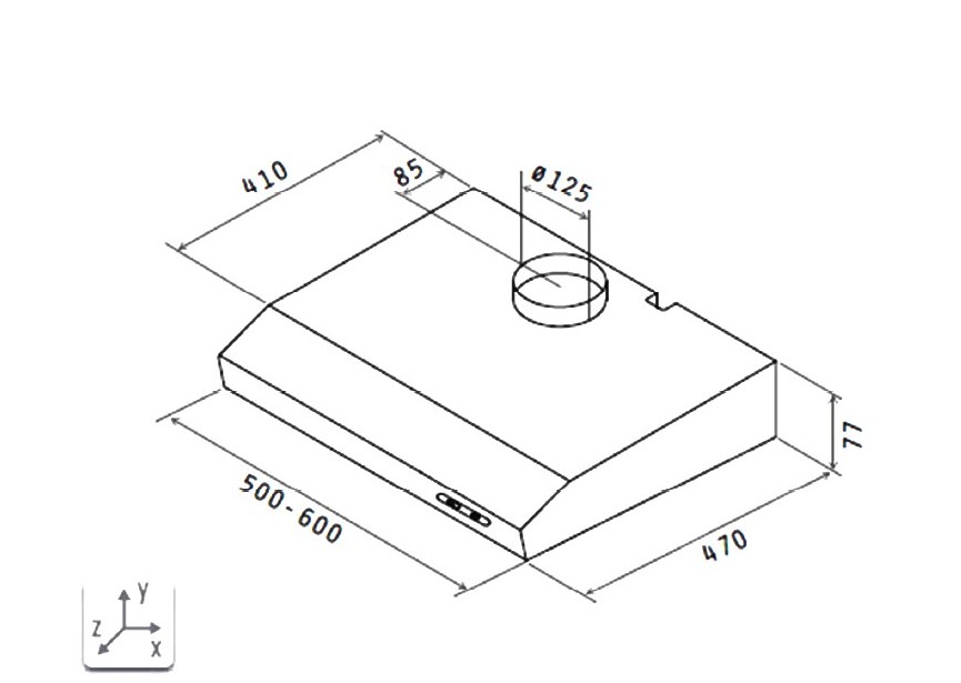 Filtre à Charbon pour Hotte Aspirante Stengel - Stengel