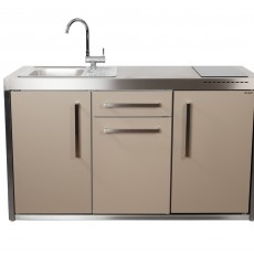 Stengel outdoorkitchen MO150S fridge - sink - induction hob