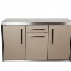 Metal Outdoor kitchen MO150 without electrical applainces