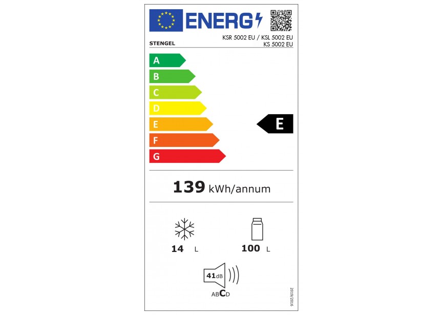 EnergielabelKitchenlinePremiumlineDesignlineOutdoor