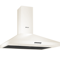 Decoratieve cooker hood 60 cm Créme 300m³/h-recirculation