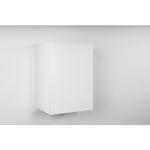 Voorgemonteerde metalen XL 72 cm hoog witte hangkast 50 cm