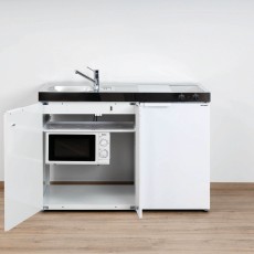 Minikitchen KITCHENLINE MKM 120 White 3 electric devices