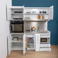 Projet mini-cuisine ALGARVE 180 cm avec 4 appareils élec