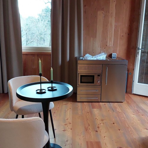 100 cm acier inoxydable kitchenette pour studio 