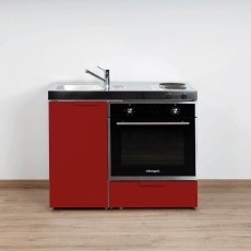 Minikeuken KITCHENLINE MKB 100 Color kookplaat en oven