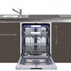 Minikeuken DESIGNLINE MDGG 160 koelkast kookplaat vaatwas