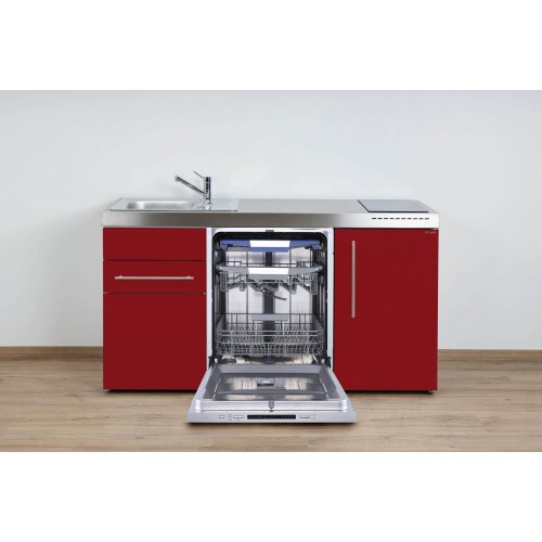 Minikeuken PREMIUMLINE MPGG 160 koelkast kookplaat vaatwas