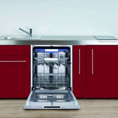 Minikitchen PREMIUMLINE MPGG 180 A fridge dishwasher vitro