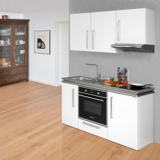 Projet mini-cuisine BERGAMO 150 cm avec 4 appareilles