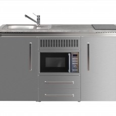 Mini-cuisine DESIGNLINE MDM 150 Acier inoxydable 3 appareils