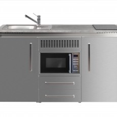 Minikitchen DESIGNLINE MDM 150 Stainless steel 3 electrical