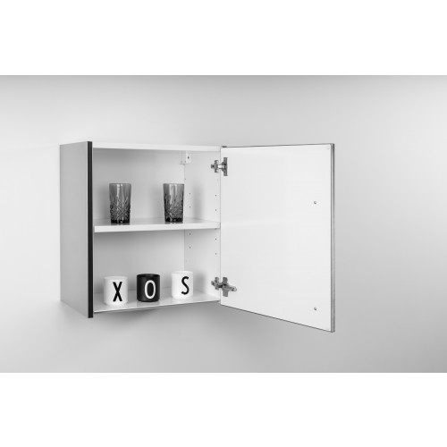 Voorgemonteerde Inox edelstaal hangkast 50 cm