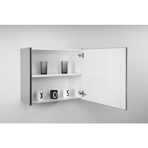 Voorgemonteerde Inox edelstaal hangkast 60 cm