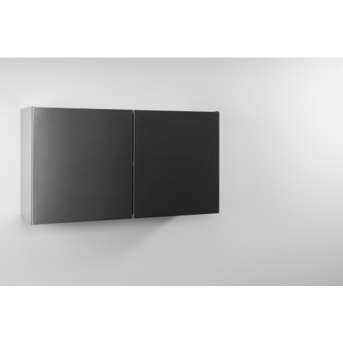 Voorgemonteerde Inox edelstaal hangkast 100 cm