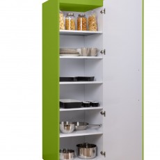 Metal tall cupboard 60 x 200 cm Apple Green pre built
